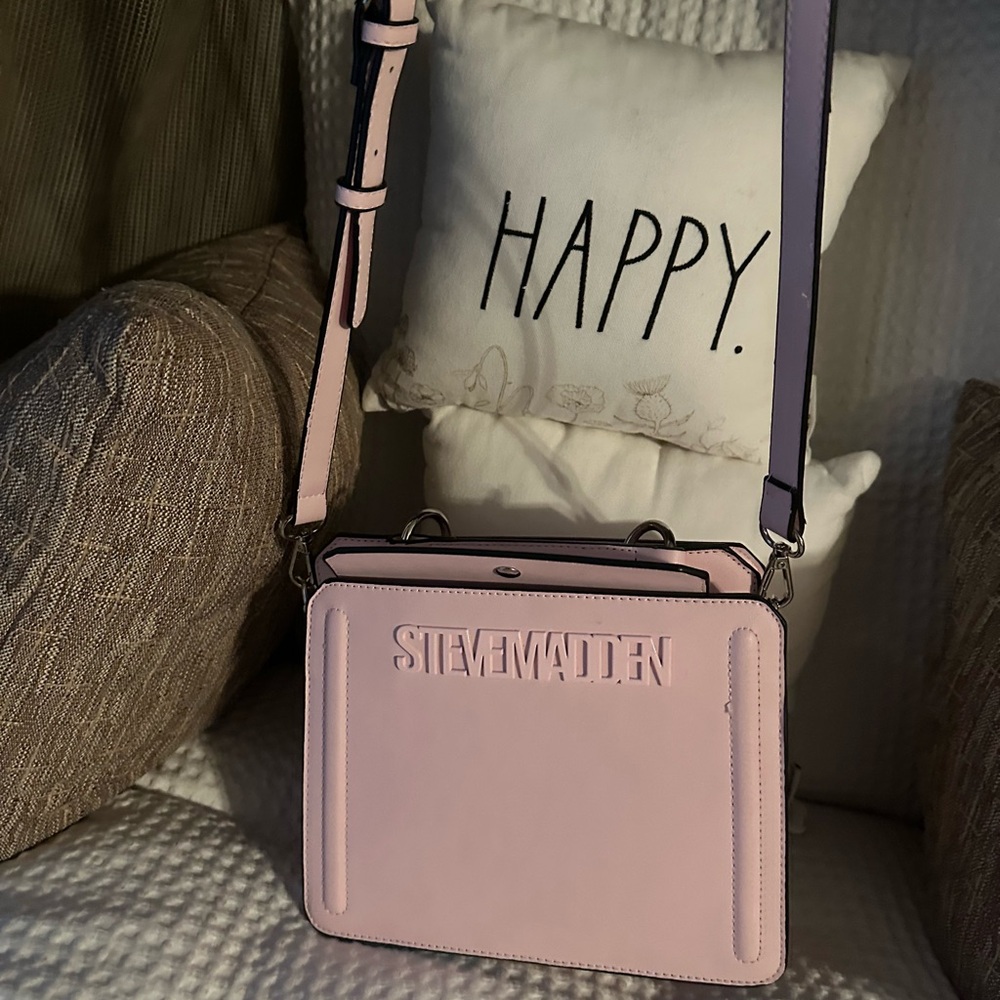 Steve Madden Light Pink Crossbody Bag